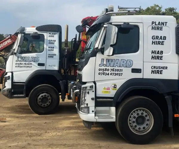 J Ward Plant & Grab Hire - Tenterden Kent